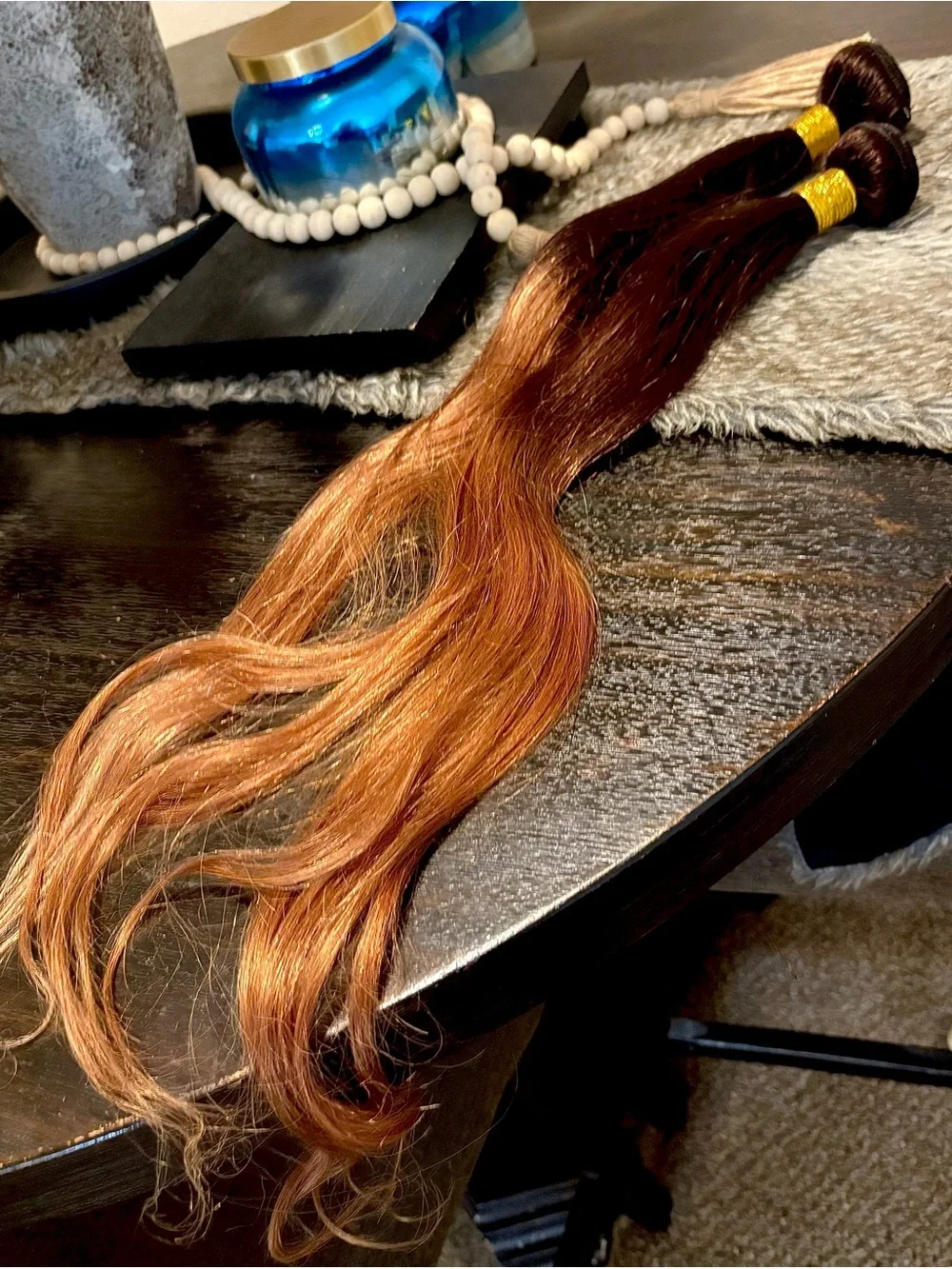 NWOT TWO 100 % human hair EXTENSIONS WEAVE WEFT 26 inch